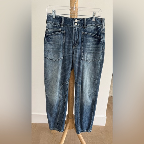 Pilcro The Wanderer Jeans from Anthropologie in Lonnie Wash - Picture 4 of 6